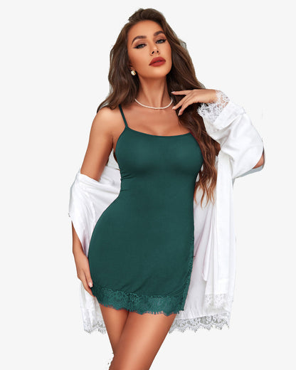 Slip Lace Soft Nightdress
