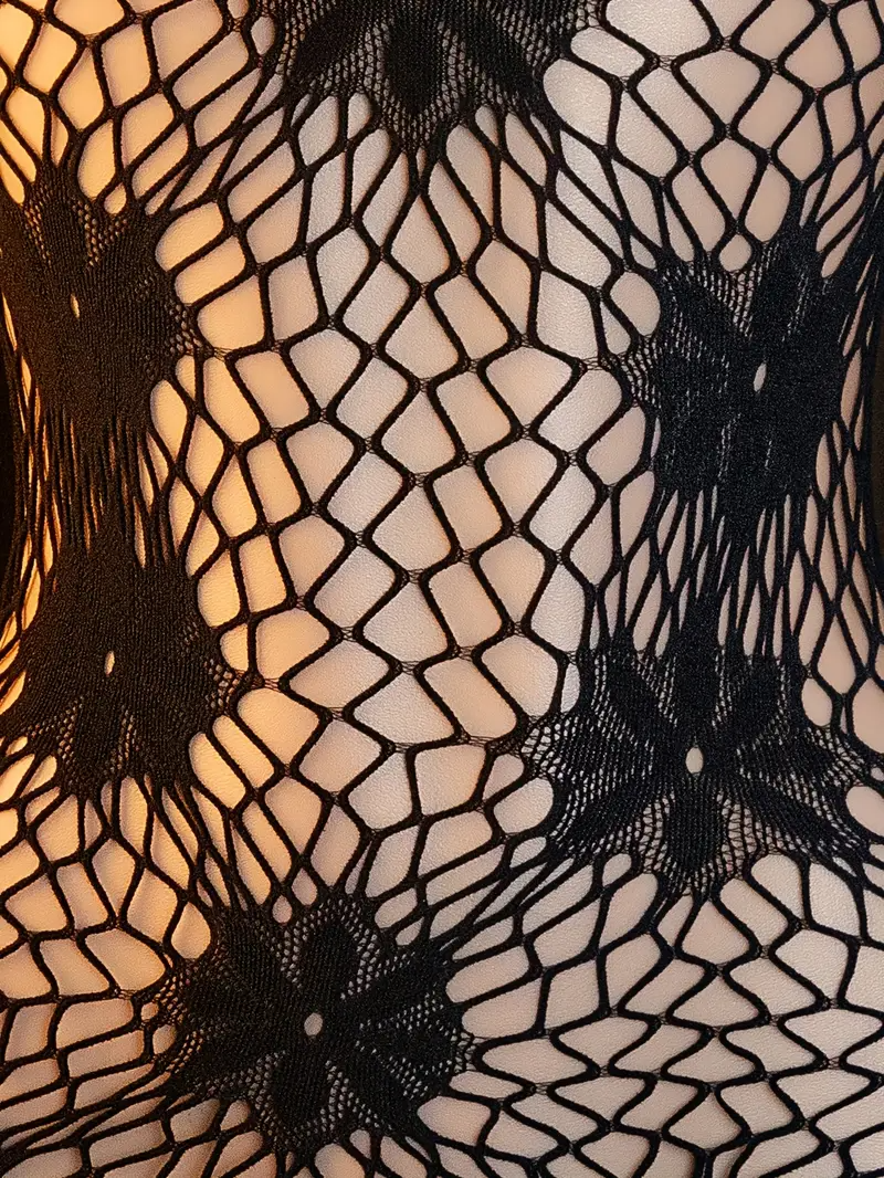 Sexy Lingerie Slit Mesh Dress Body stocking